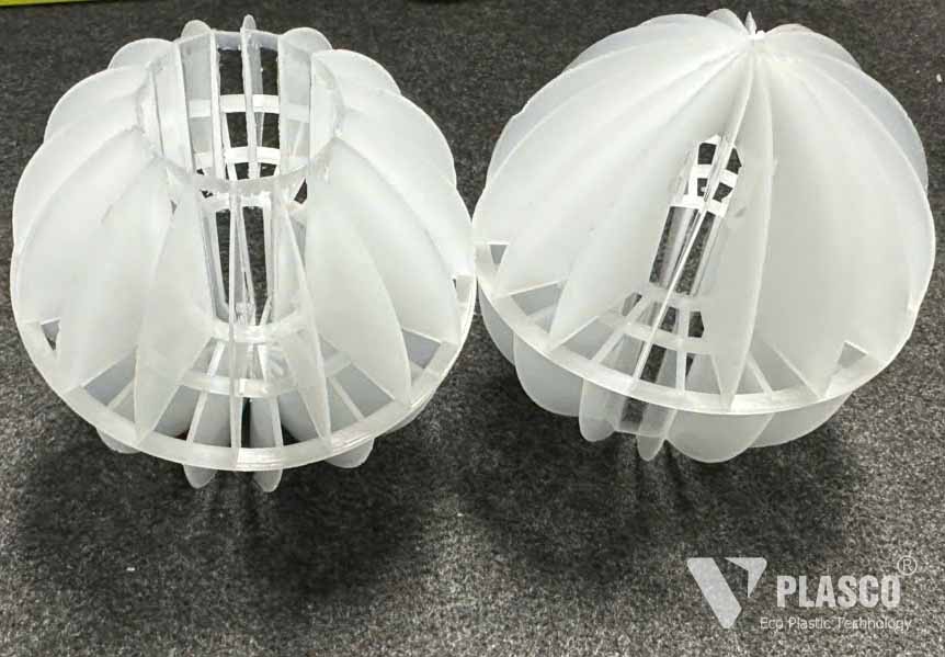 Giá thể vi sinh dạng cầu D100