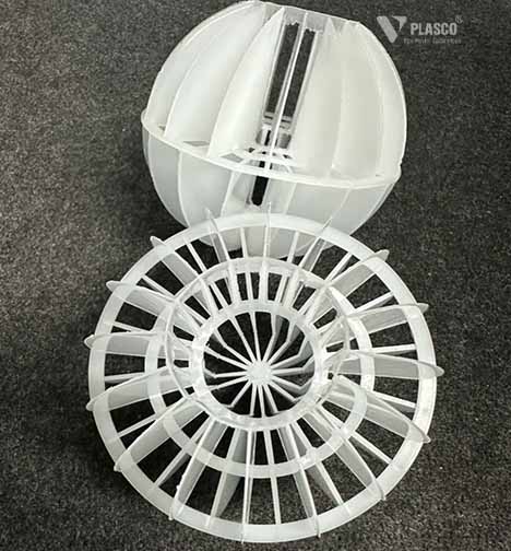 Giá thể vi sinh dạng cầu D100