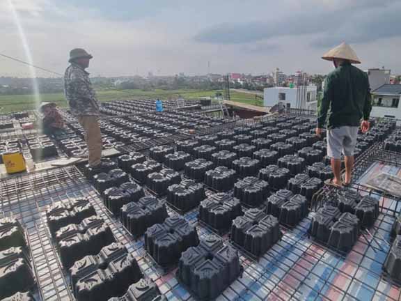 Cập nhập giá hộp nhựa sàn rỗng theo kích thước thông dụng hiện nay