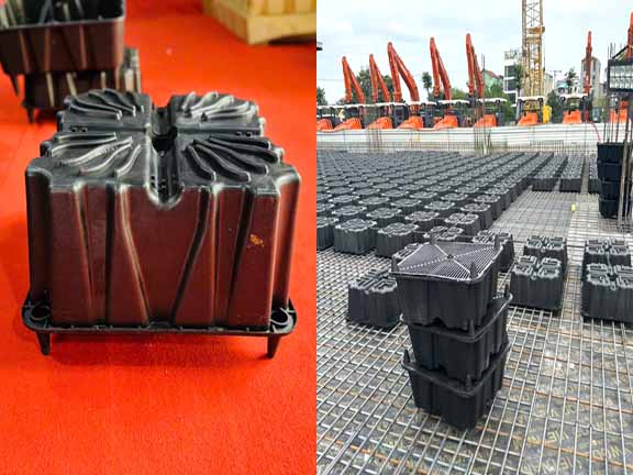 Khi thi công sàn phẳng không dầm thì có nên sử dụng hộp nhựa uboot giá rẽ không?