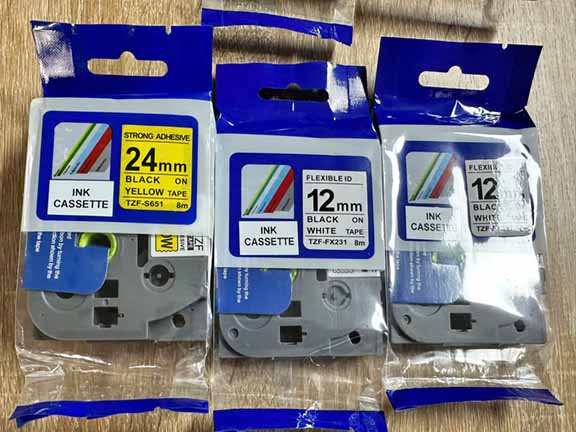 Sự bền bỉ, chống nước và chịu nhiệt của nhãn in Brother