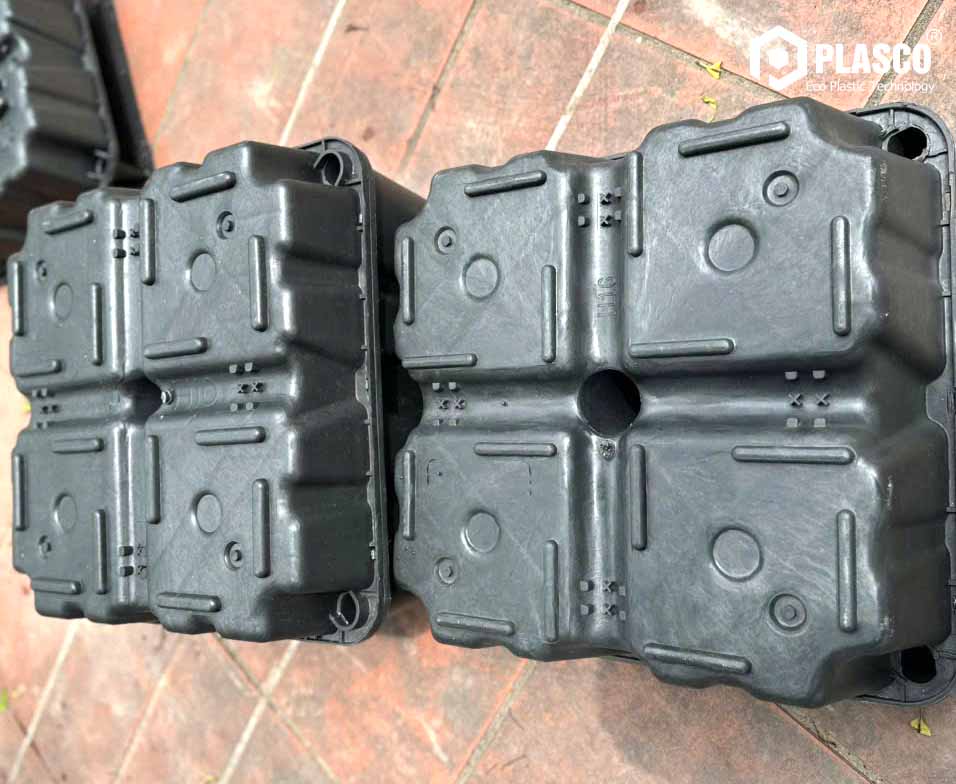 Hộp nhựa ( Box nhựa) Dùng trong công nghệ thi công sàn rỗng