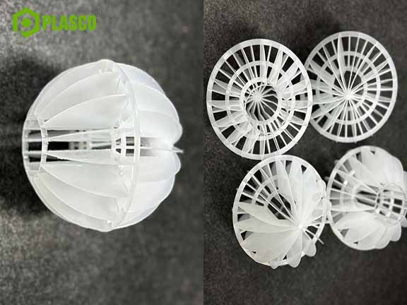 GIÁ THỂ VI SINH DẠNG CẦU D100 TRONG HỆ THỐNG XỬ LÝ NƯỚC THẢI BỆNH VIỆN