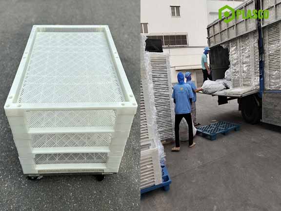 Khay sấy nhựa thiết kế lỗ thoáng khí có tác dụng gì trong ngành sấy?