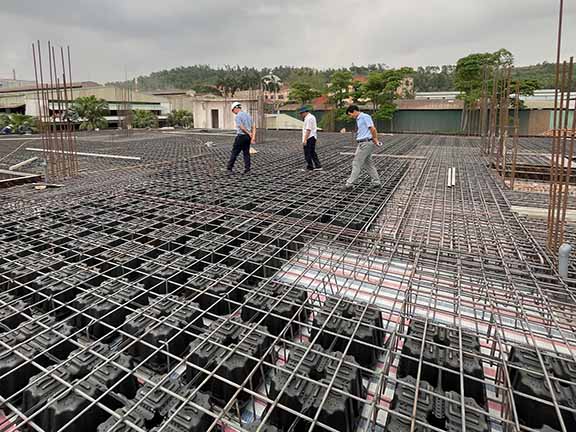 Trọng lượng hộp nhựa uboot là bao nhiêu: Thông tin chi tiết & những điều cần biết khi thi công sàn rỗng